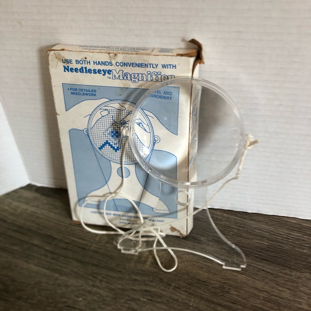 Vtg Needleseye Magnifier for Needlework